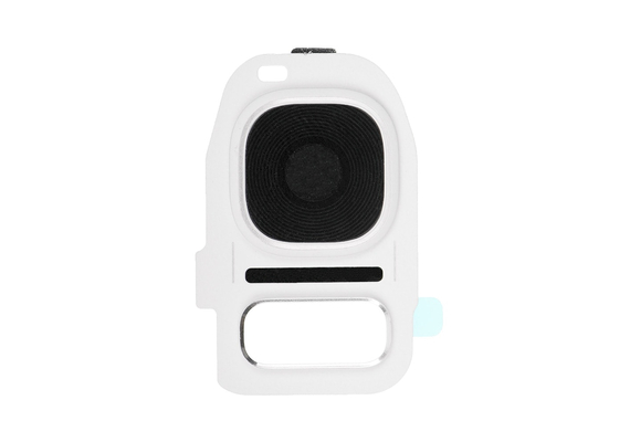 Replacement for Samsung Galaxy S7/S7 Edge Rear Camera Holder with Lens - White