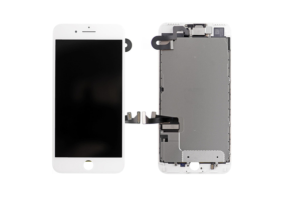 Replacement for iPhone 7 Plus LCD Screen Full Assembly without Home Button - White