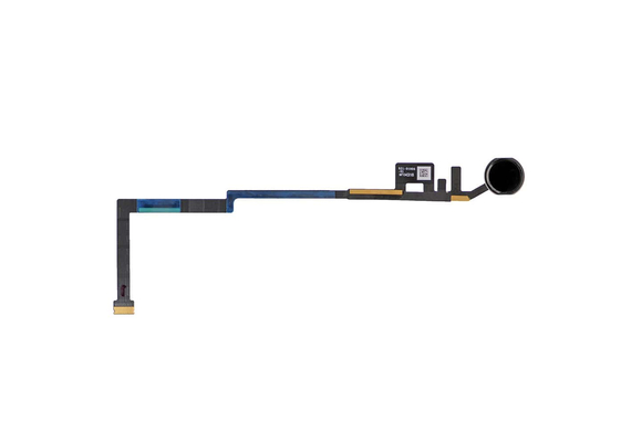 Replacement for iPad 5/iPad 6 Home Button Assembly with Flex Cable Ribbon - Black