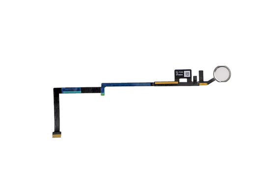 Replacement for iPad 5/iPad 6 Home Button Assembly with Flex Cable Ribbon - White