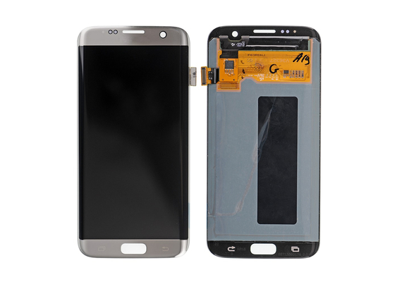 Replacement for Samsung Galaxy S7 Edge SM-G935 Series LCD Screen and Digitizer Assembly with Frame - Silver