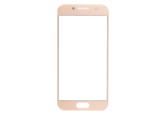 Replacement for Samsung Galaxy A3 (2017) SM-320 Front Glass Lens - Rose Pink