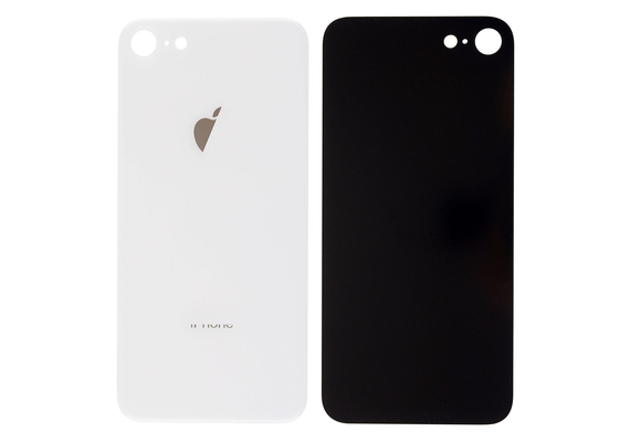 Replacement for iPhone 8 Back Cover - Silver