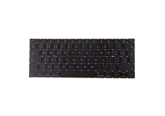 Keyboard with Backlight (British English) for MacBook 12" Retina A1534 (Early 2016 -Mid 2017)