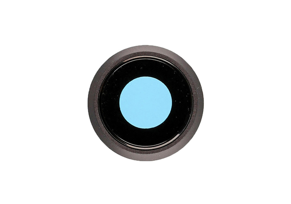 Replacement for iPhone 8/SE 2nd/SE 3rd Rear Camera Holder with Lens - Black