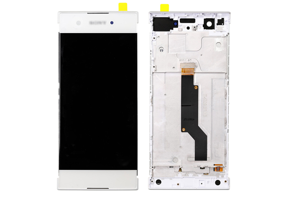 Replacement for Sony Xperia XA1 LCD Screen Digitizer Assembly with Frame - White