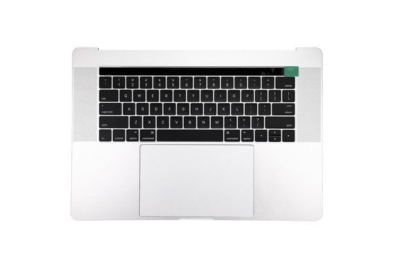 Silver Top Case with US English Keyboard for Macbook Pro 15" Touch A1707 (Late 2016-Mid 2017)