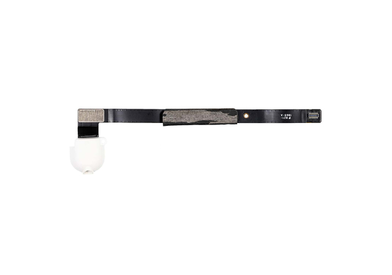 Replacement for iPad 6 Audio Earphone Jack Flex Cable - White