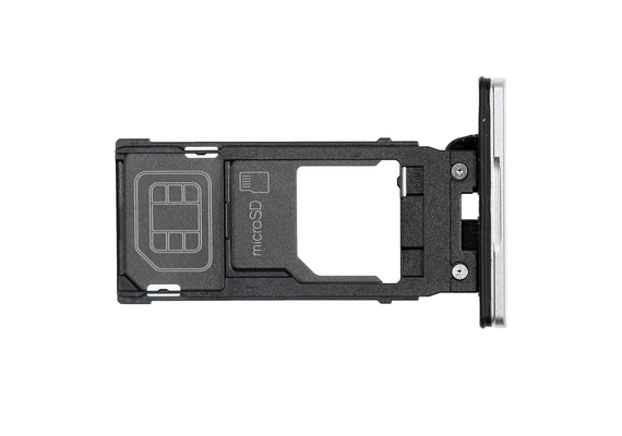 Replacement for Sony Xperia XZ2 SIM Card Tray - Silver