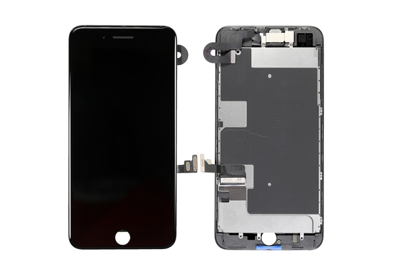 Replacement for iPhone 8 Plus LCD Screen Full Assembly without Home Button - Black