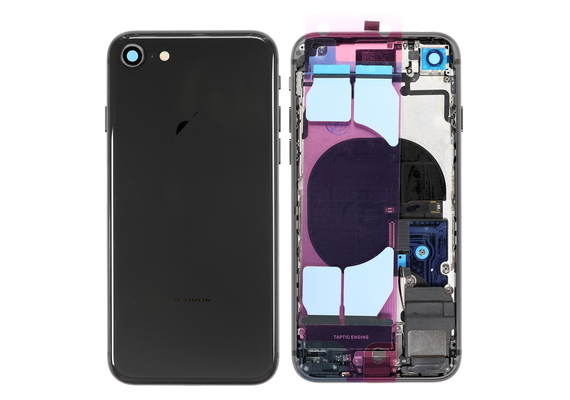 Replacement for iPhone 8 Back Cover Full Assembly - Space Gray