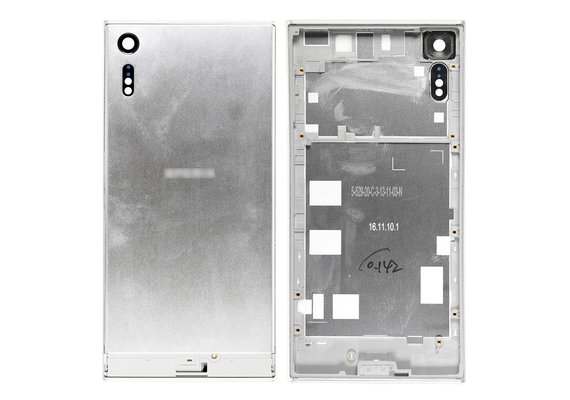 Replacement for Sony Xperia XZ Back Cover with Middle Frame - Silver