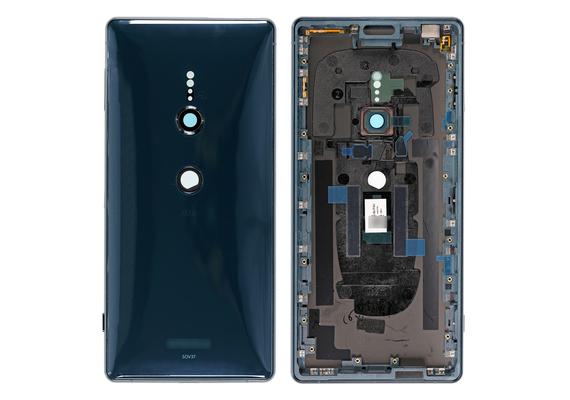 Replacement for Sony Xperia XZ2 Back Cover with Middle Frame - Deep Green