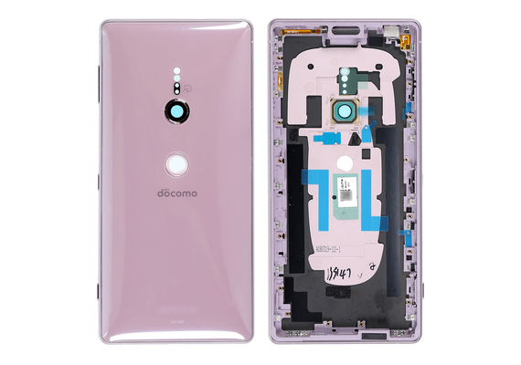 Replacement for Sony Xperia XZ2 Back Cover with Middle Frame - Ash Pink