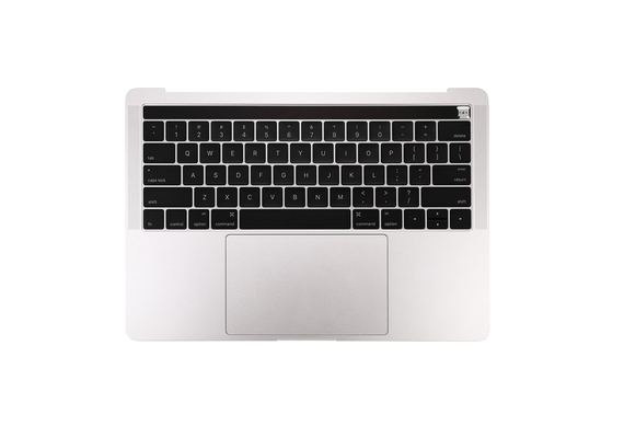 Silver Upper Case Assembly (US English) for Macbook Pro 13" Touch A1706 (Late 2016-Mid 2017)
