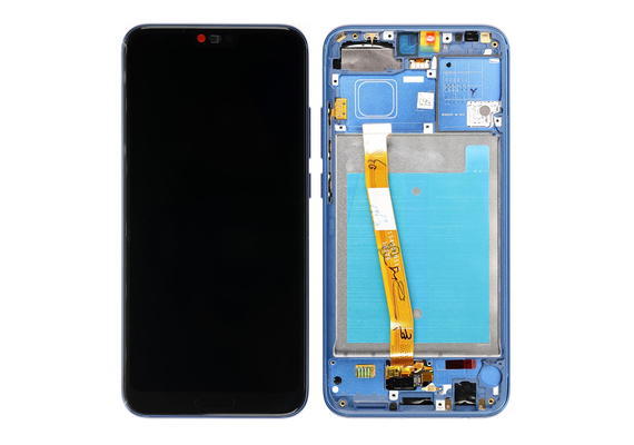 Replacement for Huawei Honor 10 LCD Screen Digitizer Assembly with Frame - Blue