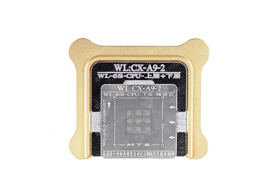 WL BGA Reballing Fixture Kit for A9 CPU Upper Lower, Type: A9-2 Lower