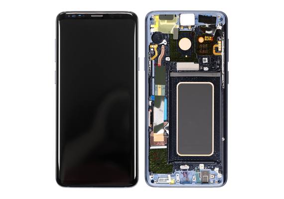 Replacement for Samsung Galaxy S9 Plus SM-965 LCD Screen Digitizer Assembly with Frame - Blue