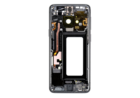 Replacement for Samsung Galaxy S9 SM-G960 Rear Housing Frame - Black