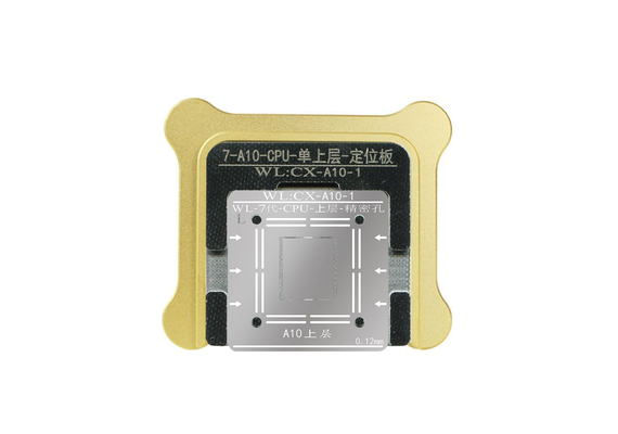 WL BGA Reballing Fixture Kit for A10 iPhone 7/7P CPU Upper Lower, Type: A10-1 Upper