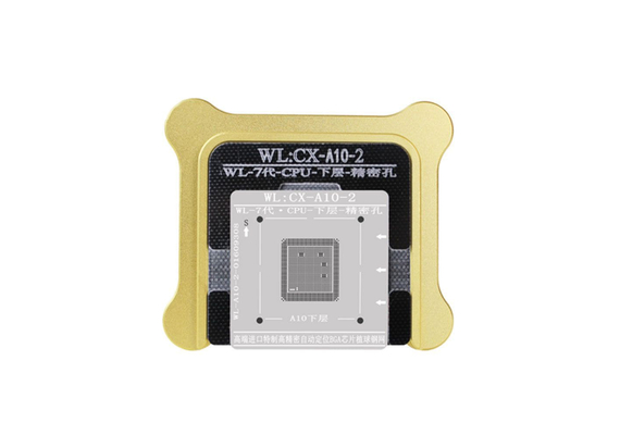 WL BGA Reballing Fixture Kit for A10 iPhone 7/7P CPU Upper Lower, Type: A10-2 Lower