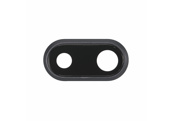 Replacement for iPhone 8 Plus Rear Camera Holder with Lens - Space Gray