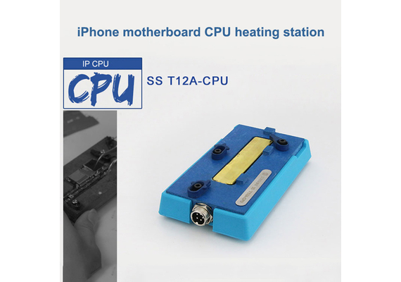 SS-T12A Mainboard CPU Desoldering Heating Station for iPhone X/XS/XS Max, Condition: T12A-CPU Groove