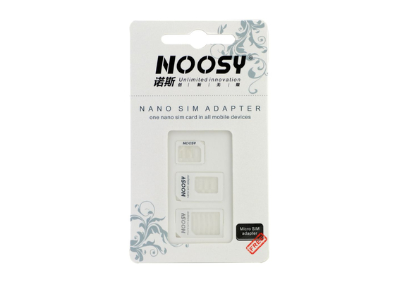 Nano SIM Adapter #NOOSY, Color: White