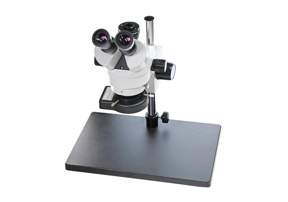 7-45x SZM45T-B1 Trinocular Industrial Stereo Microscope with LED lights