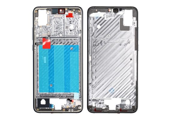 Replacement for Huawei P20 Front Housing LCD Frame Bezel Plate - Gray