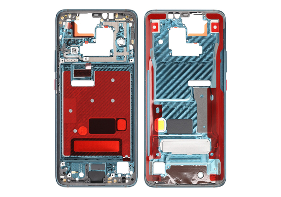 Replacement for Huawei Mate 20 Pro Front Housing LCD Frame Bezel Plate - Emerald Green
