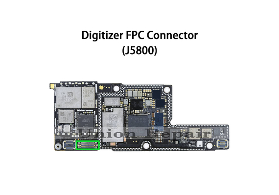 Replacement for iPhone X Digitizer Connector Port Onboard