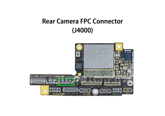 Replacement for iPhone X Rear Camera Connector Port Onboard