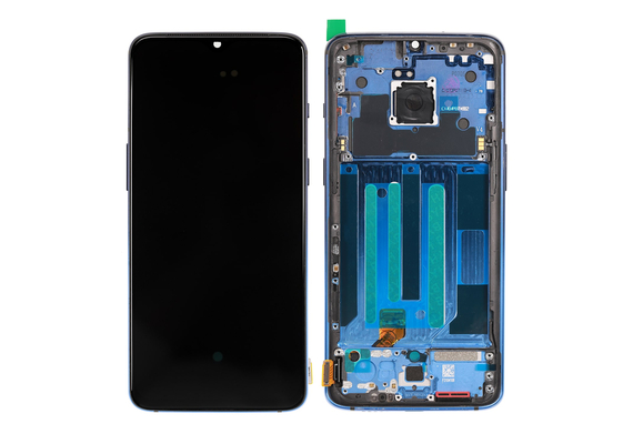 Replacement for OnePlus 7 LCD Screen Digitizer Assembly with Frame - Blue