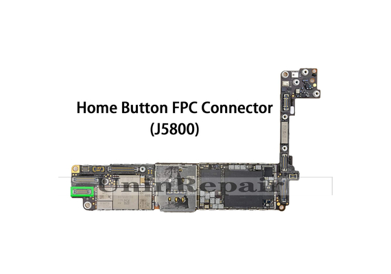 Replacement for iPhone 8/8 Plus 3D Home Button Connector Port Onboard