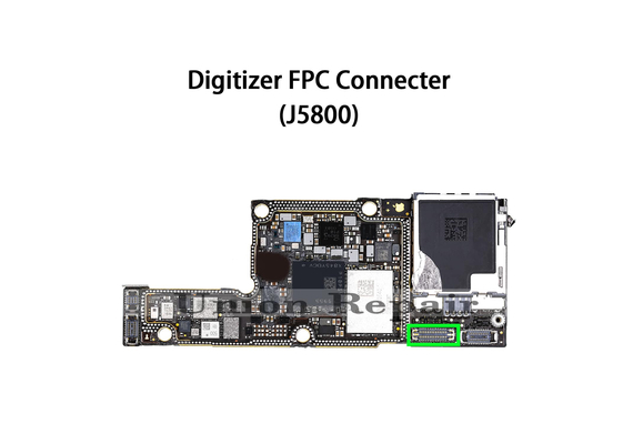Replacement for iPhone XS Digitizer Connector Port Onboard