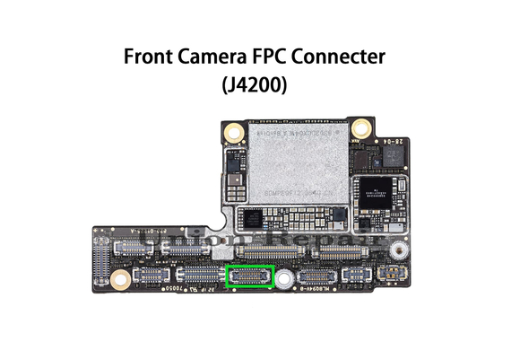 Replacement for iPhone XS MAX Front Camera Connector Port Onboard