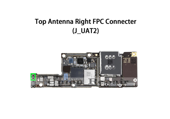 Replacement for iPhone XS MAX Top Right Cellular Antenna Connector Port Onboard