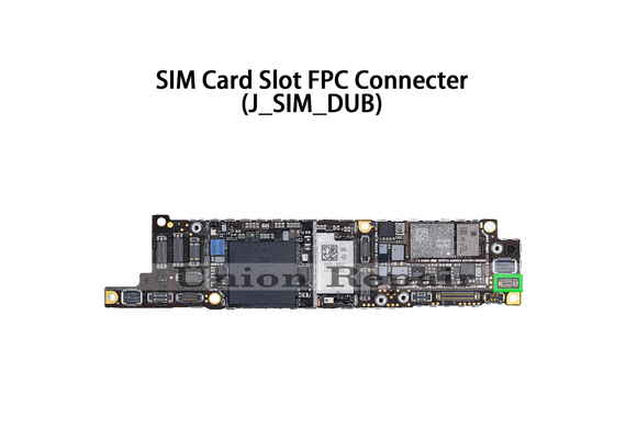 Replacement for iPhone XR SIM Card Connector Port Onboard