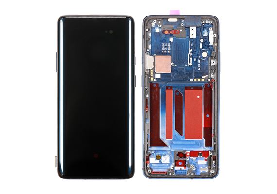 Replacement for OnePlus 7 Pro LCD Screen Digitizer Assembly with Frame - Blue