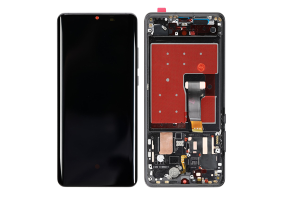 Replacement for Huawei P30 Pro LCD Screen Digitizer Assembly with Frame - Black