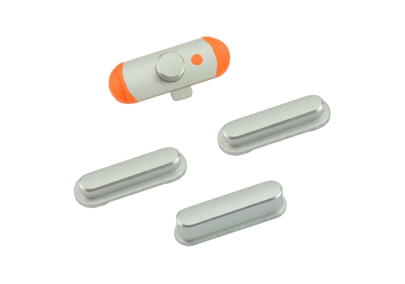 Replacement for iPad Mini Silver Side Button Set