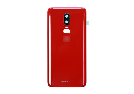 Replacement for OnePlus 6 Back Cover - Red
