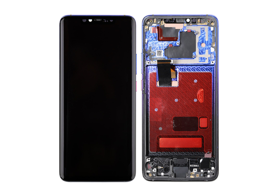 Replacement for Huawei Mate 20 Pro LCD Screen Digitizer Assembly with Frame - Twilight