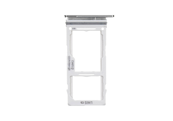 Replacement for Samsung Galaxy S10e Dual SIM Card Tray - Silver