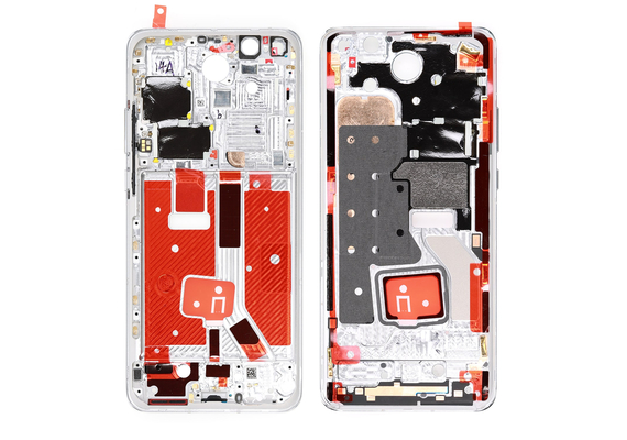 Replacement for Huawei P40 Pro Rear Housing - Silver Frost