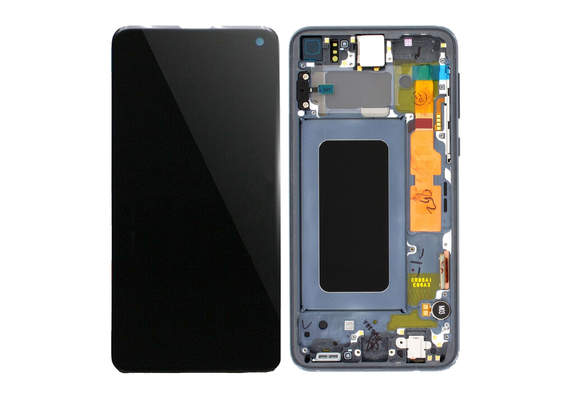 Replacement for Samsung Galaxy S10e LCD Screen Assembly with Frame - Blue