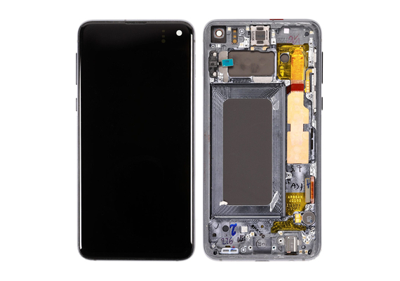 Replacement for Samsung Galaxy S10e LCD Screen Assembly with Frame - Black