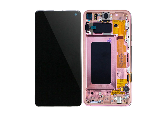Replacement for Samsung Galaxy S10e LCD Screen Assembly with Frame - Pink