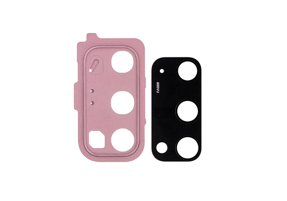 Replacement for Samsung Galaxy S20 Rear Camera Holder with Lens - Pink